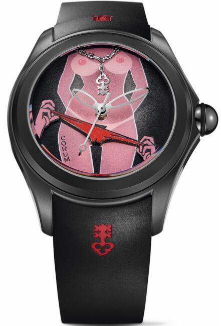 Review Corum Bubble Red Panties L082 / 03670 mens watch